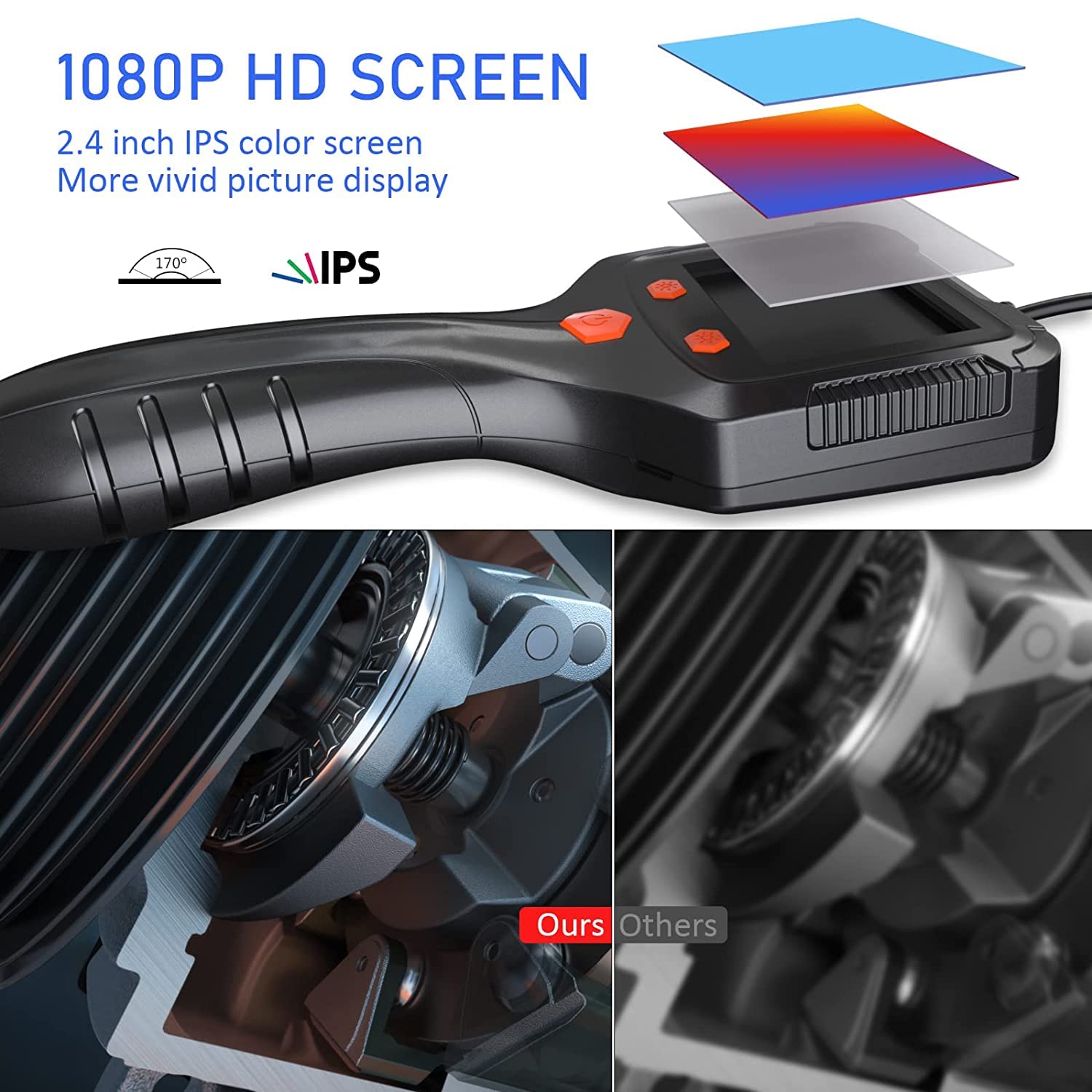 Endoscope Camera With Light