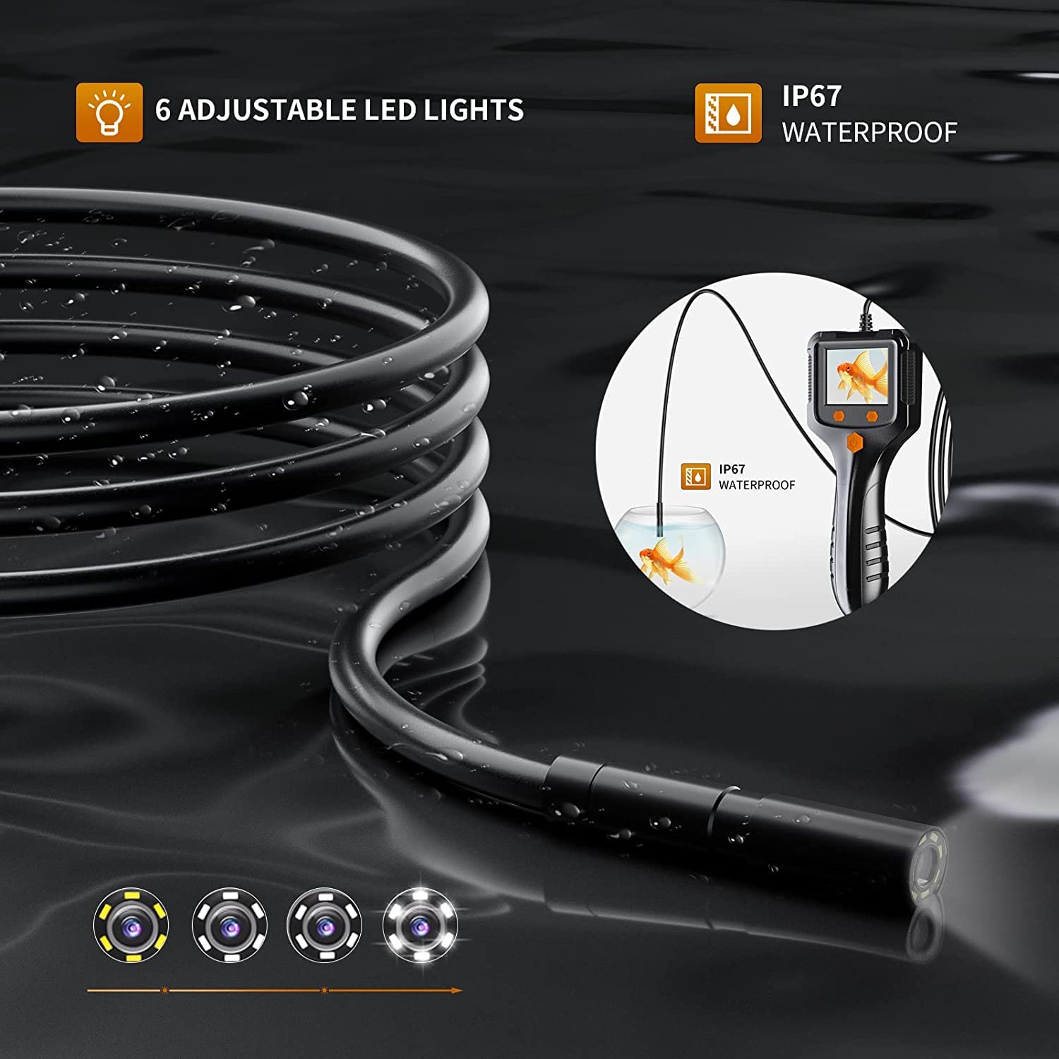 Endoscope Camera With Light