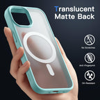JETech Carcasa Magnetică din Silicon pentru iPhone 15 Pro