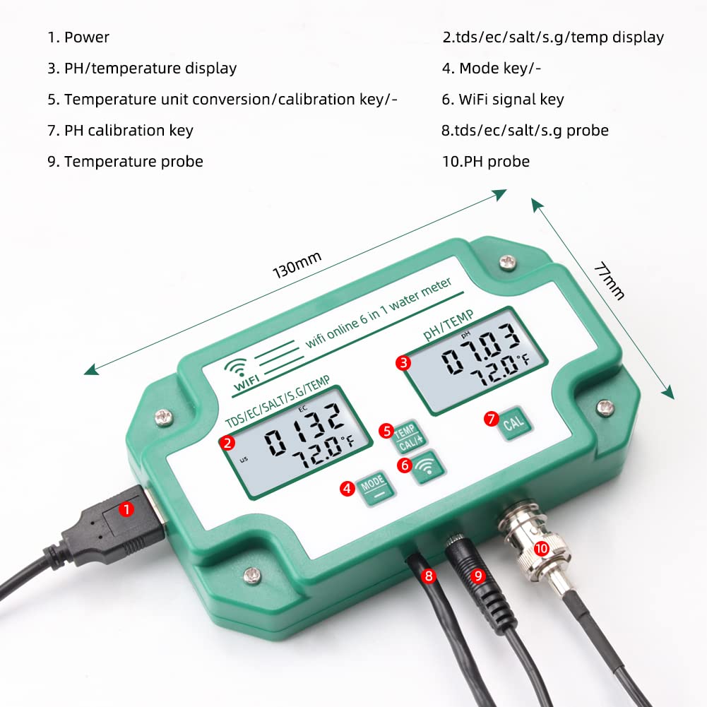 Tester de calitate a apei KKnoon